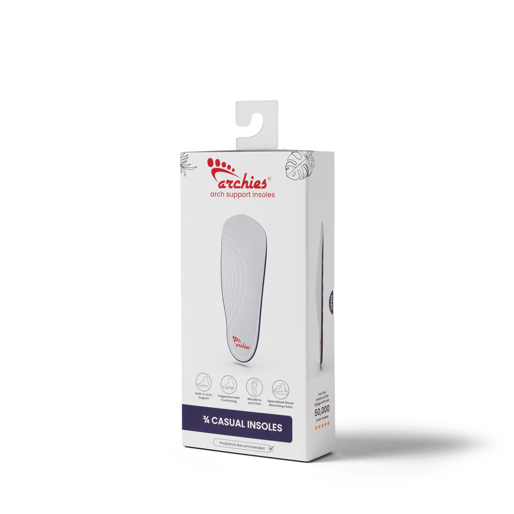  Einlegesohlen – Freizeitschuhe (3/4-Sohlen) 