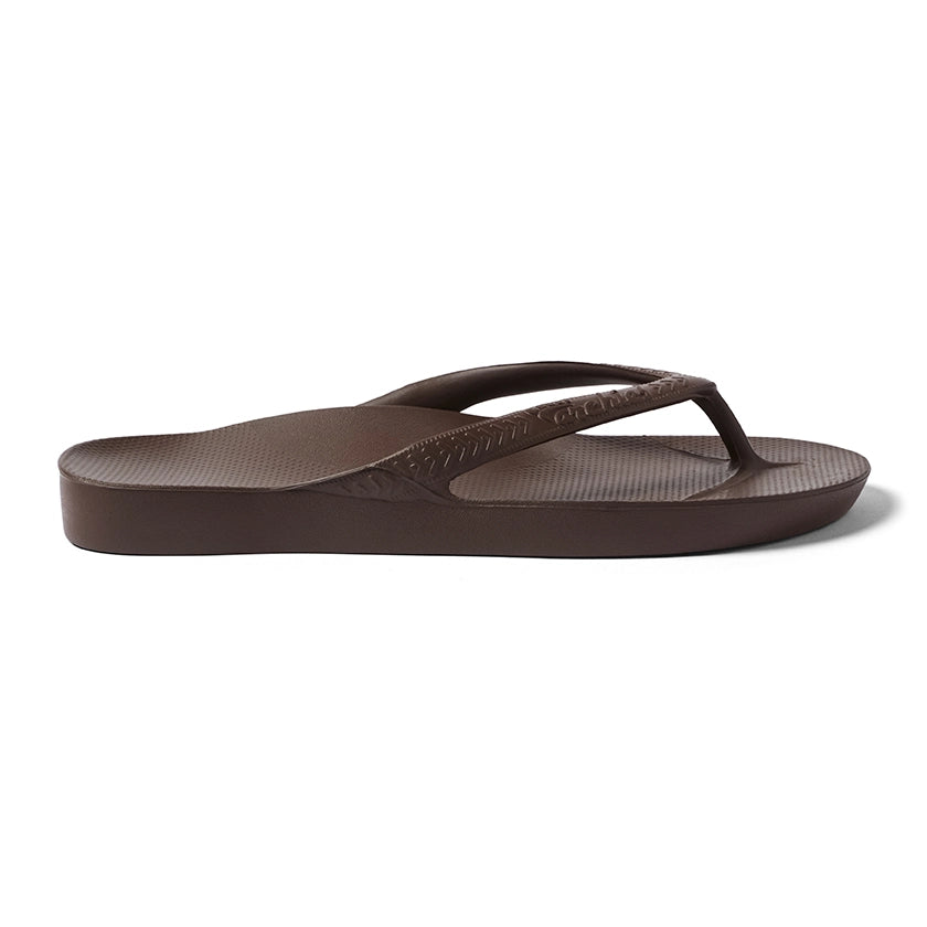  Arch Support Flip Flops - Classic - Brown 