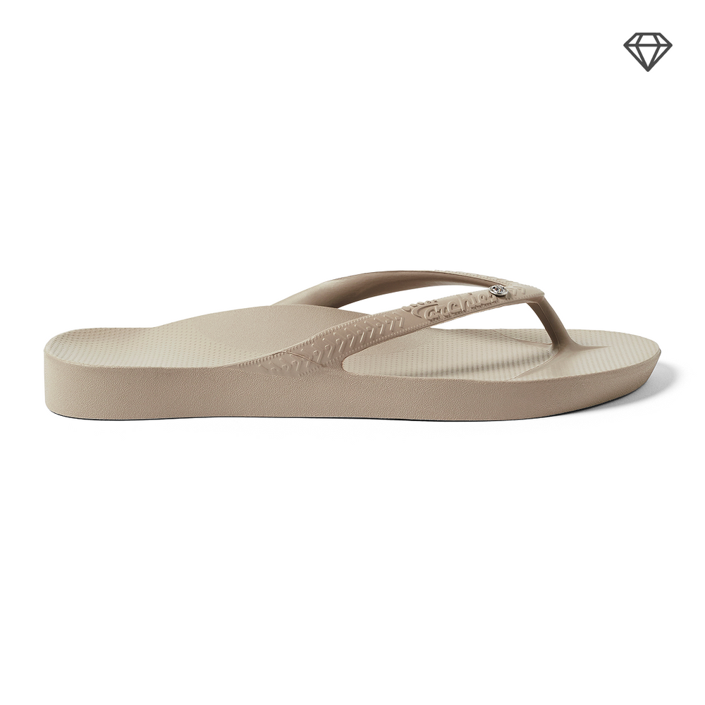  Archies Flip Flops – Kristall – Taupe 