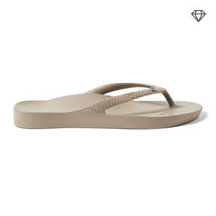 Archies Flip Flops – Kristall – Taupe