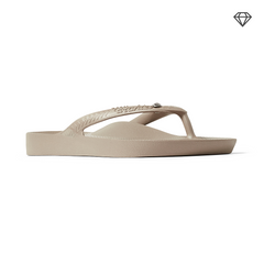 Archies Flip Flops – Kristall – Taupe
