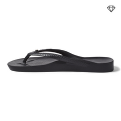 Archies Flip Flops – Kristall – Schwarz