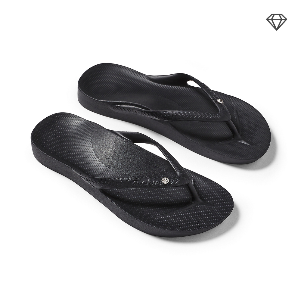  Archies Flip Flops – Kristall – Schwarz 