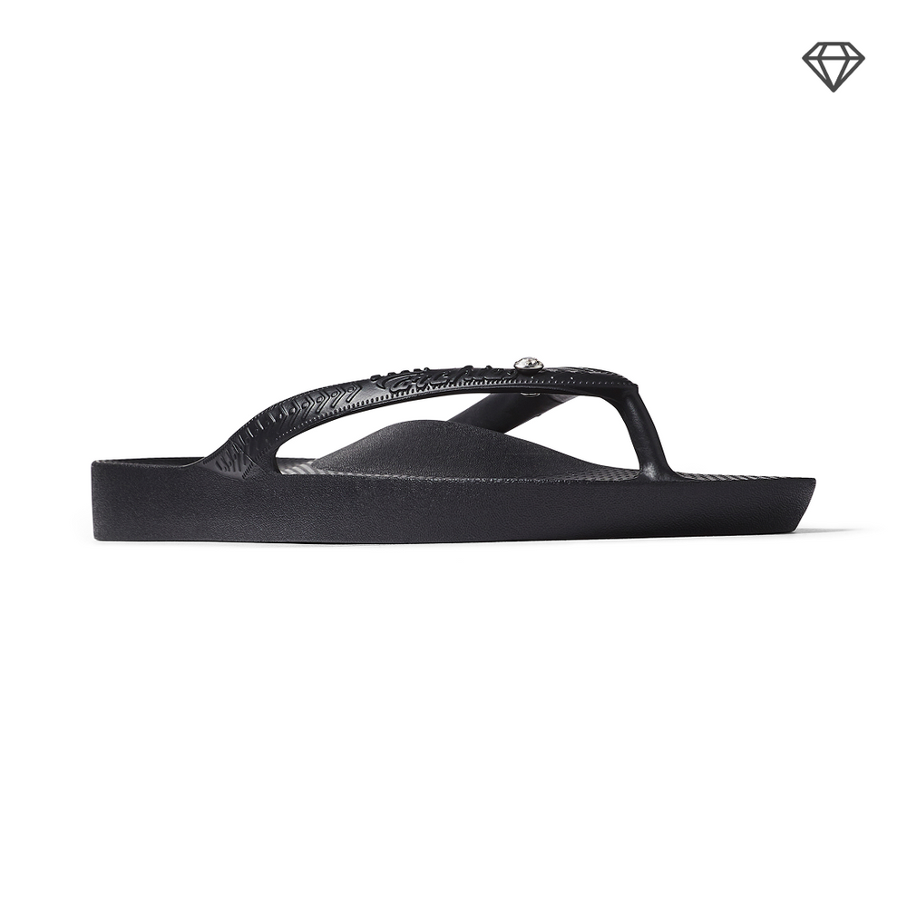  Archies Flip Flops – Kristall – Schwarz 
