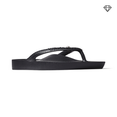 Archies Flip Flops – Kristall – Schwarz