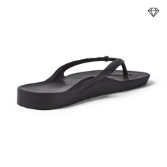 Archies Flip Flops – Kristall – Schwarz